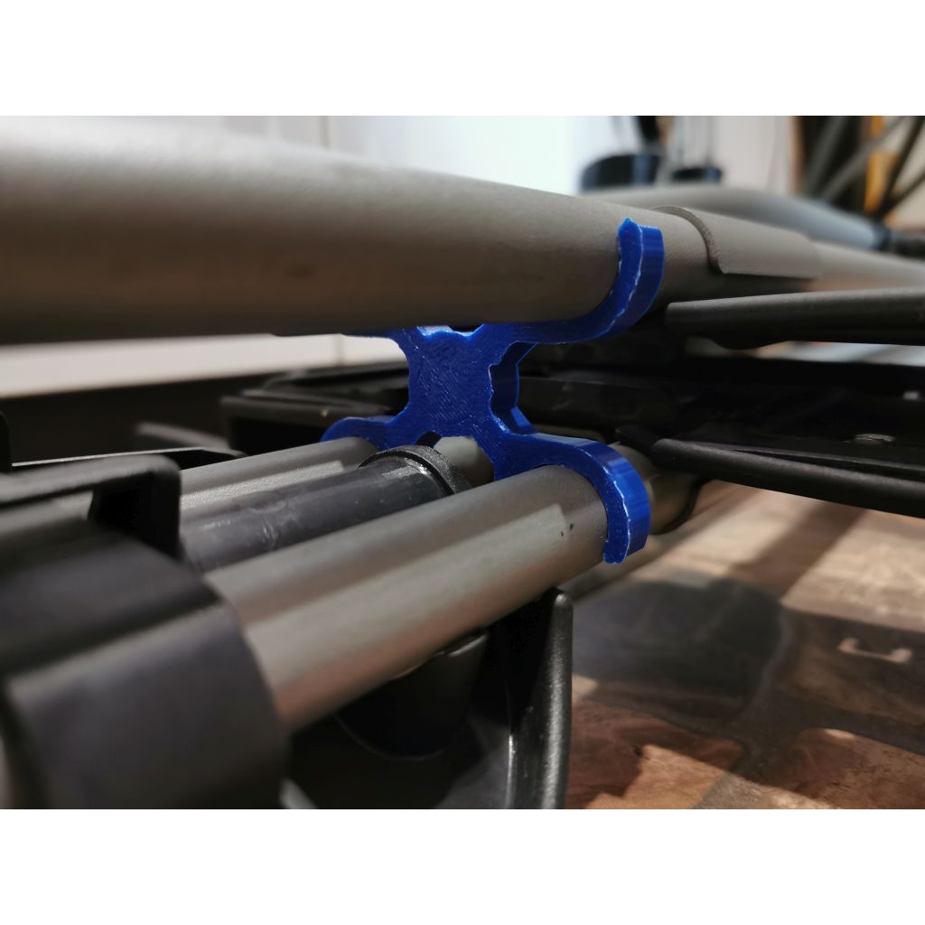 Wall Holder for Storing Thule Bike Racks